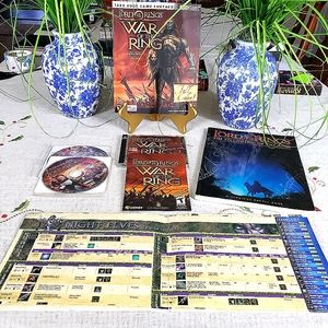 PC Lord of the Rings War of the Ring  Game Bundle w/ 2 Strategy Guides
